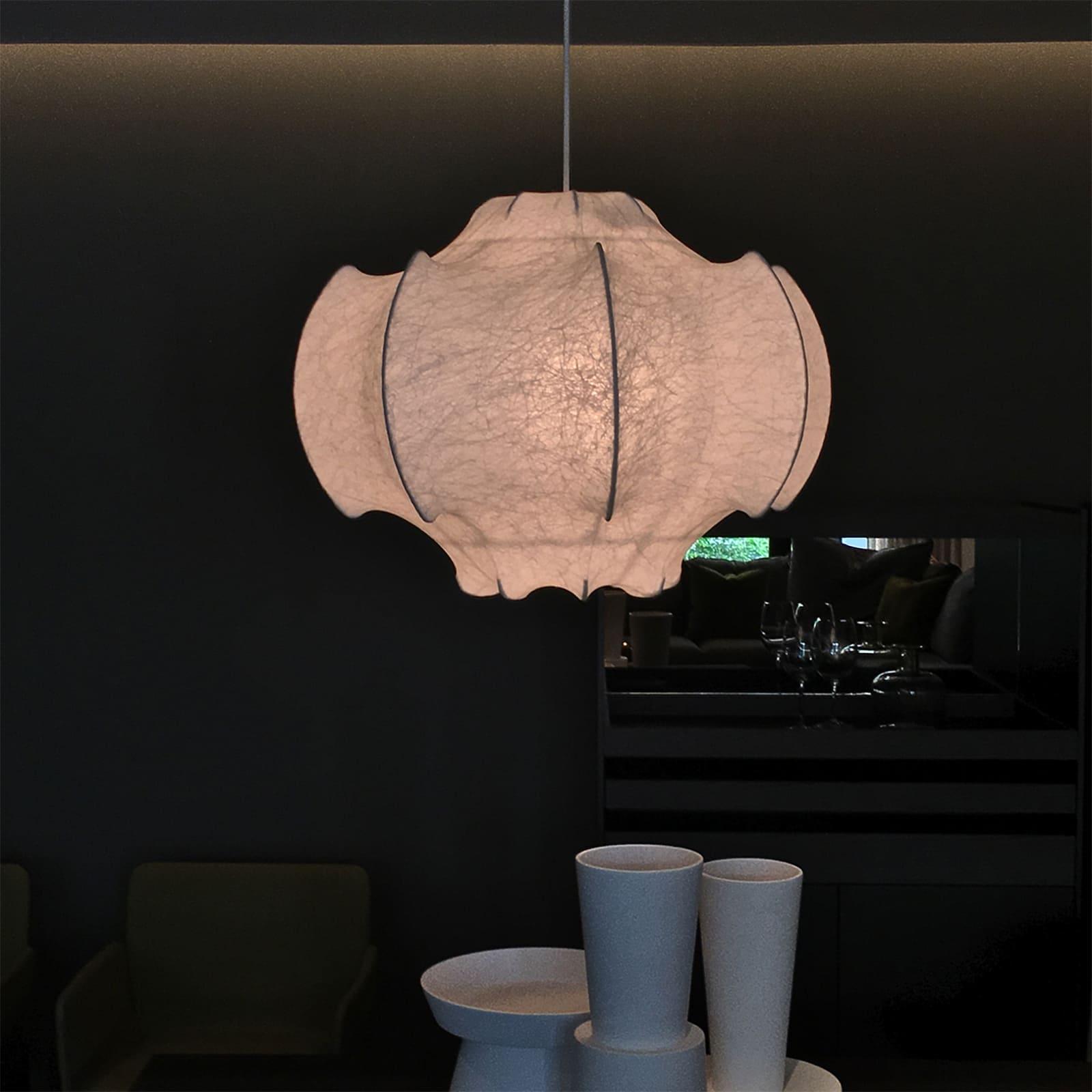 Lotus Minimalist Silk Pendant Lamp