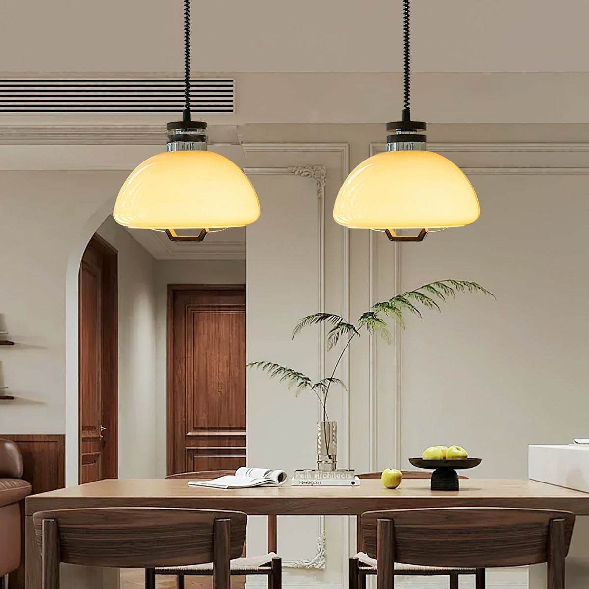 Avvinel Nordic Art Pudding Wood Pendant Light