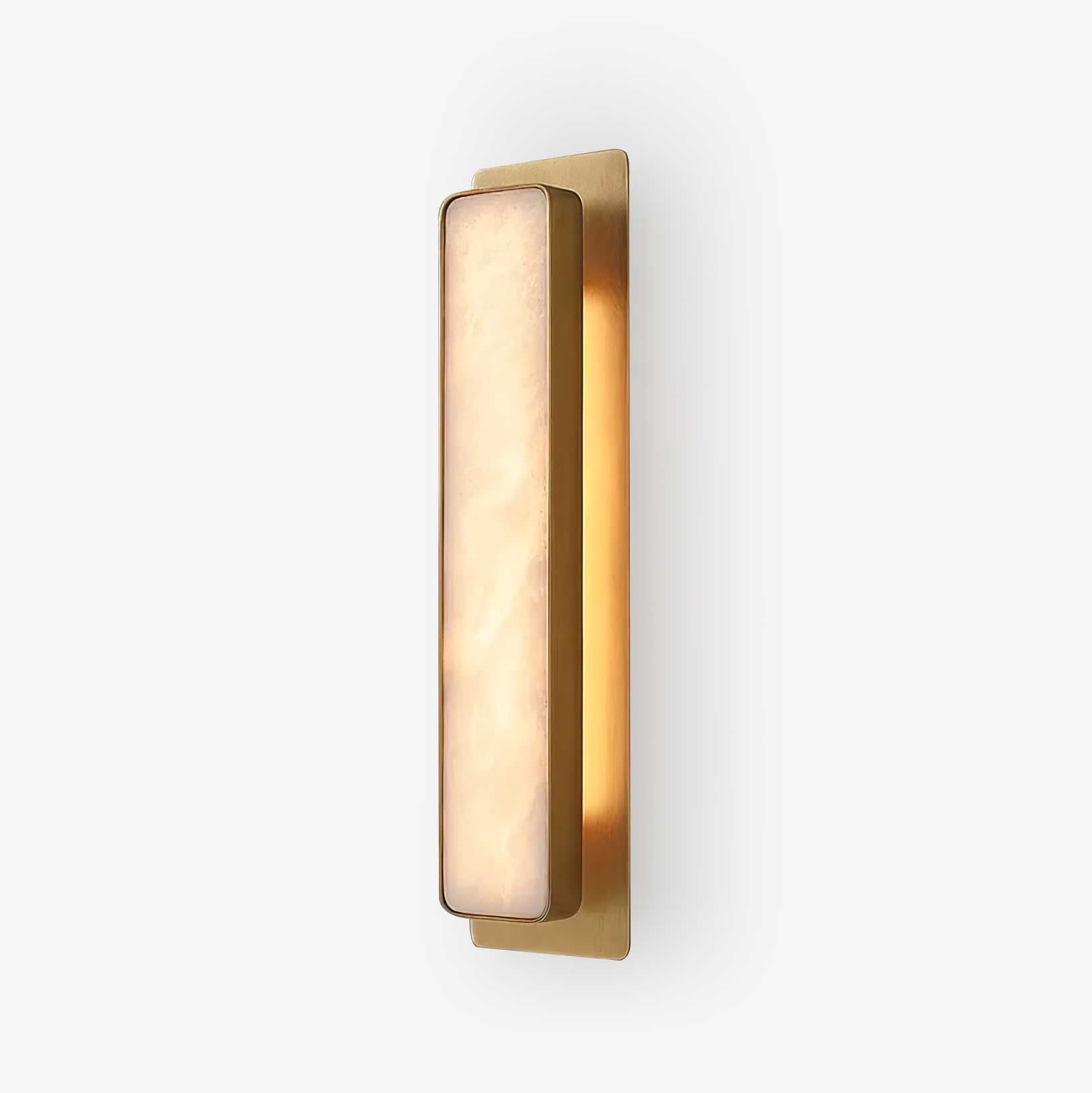 Ollore Linear Alabaster Wall Light - Neutral Decor