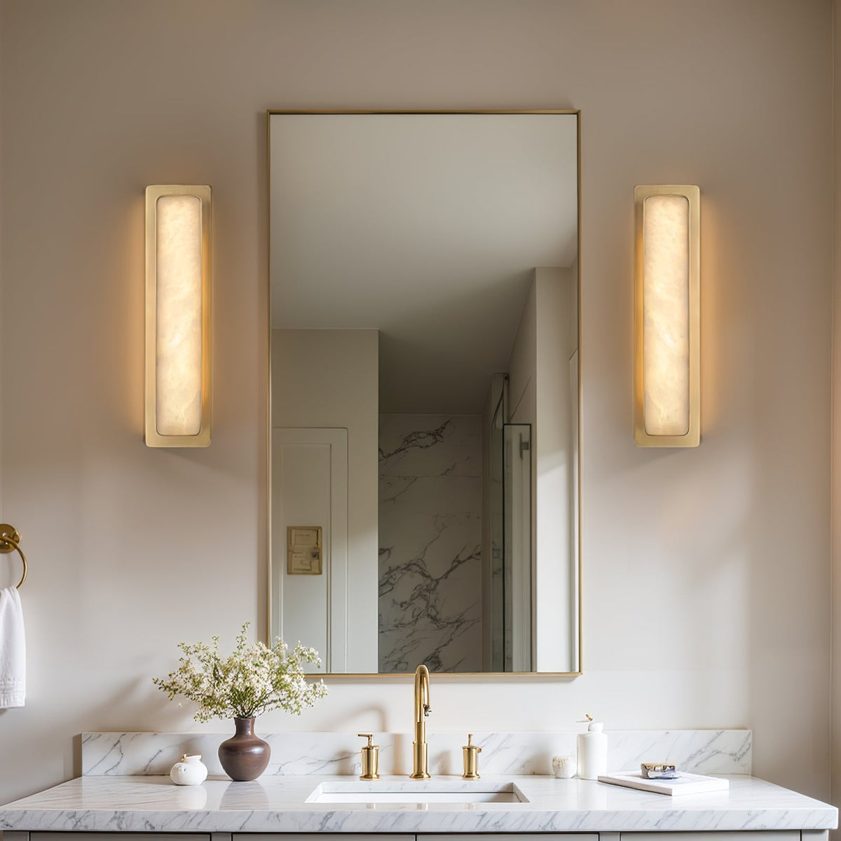 Lumimere Alabaster Indoor Wall Light
