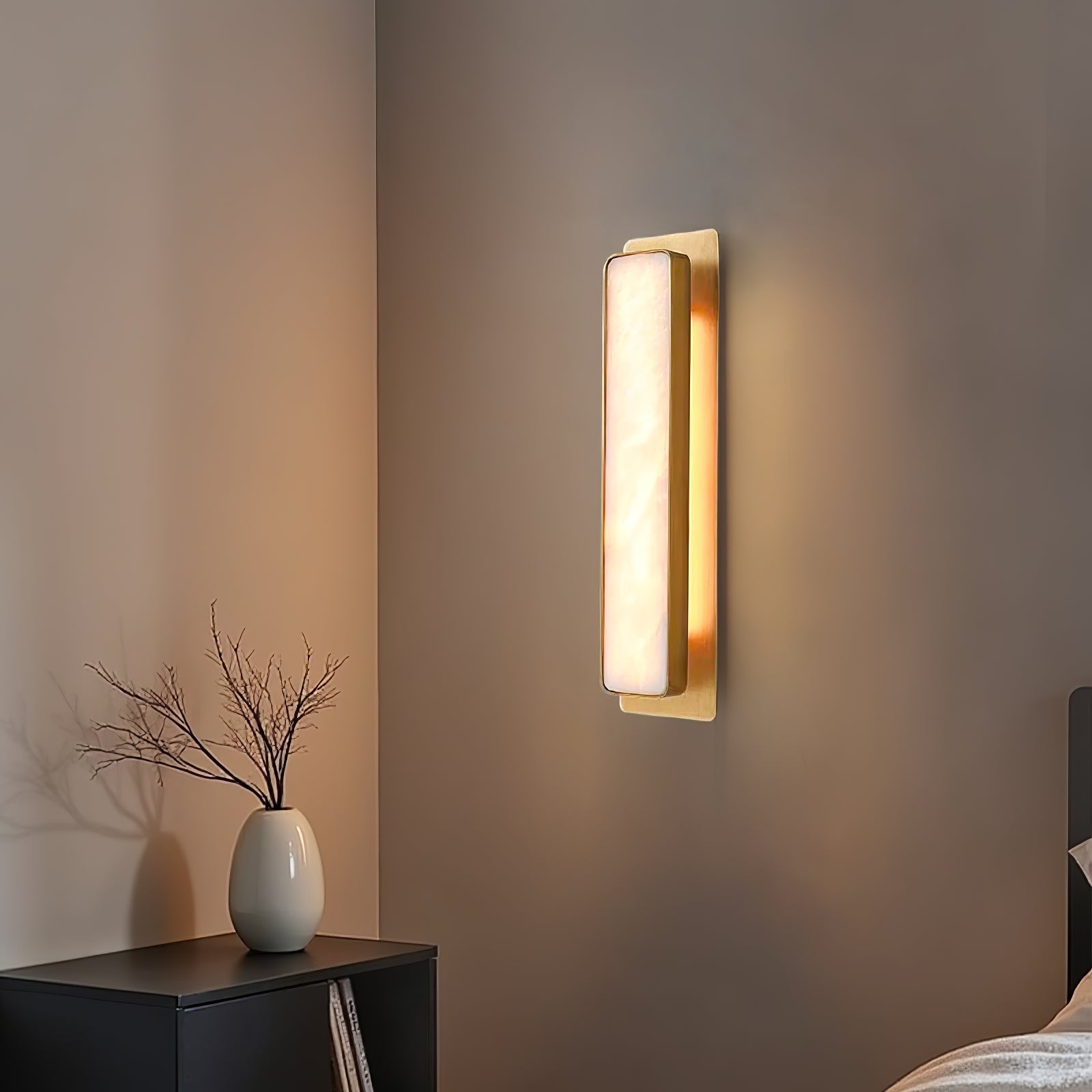 Lumimere Alabaster Indoor Wall Light