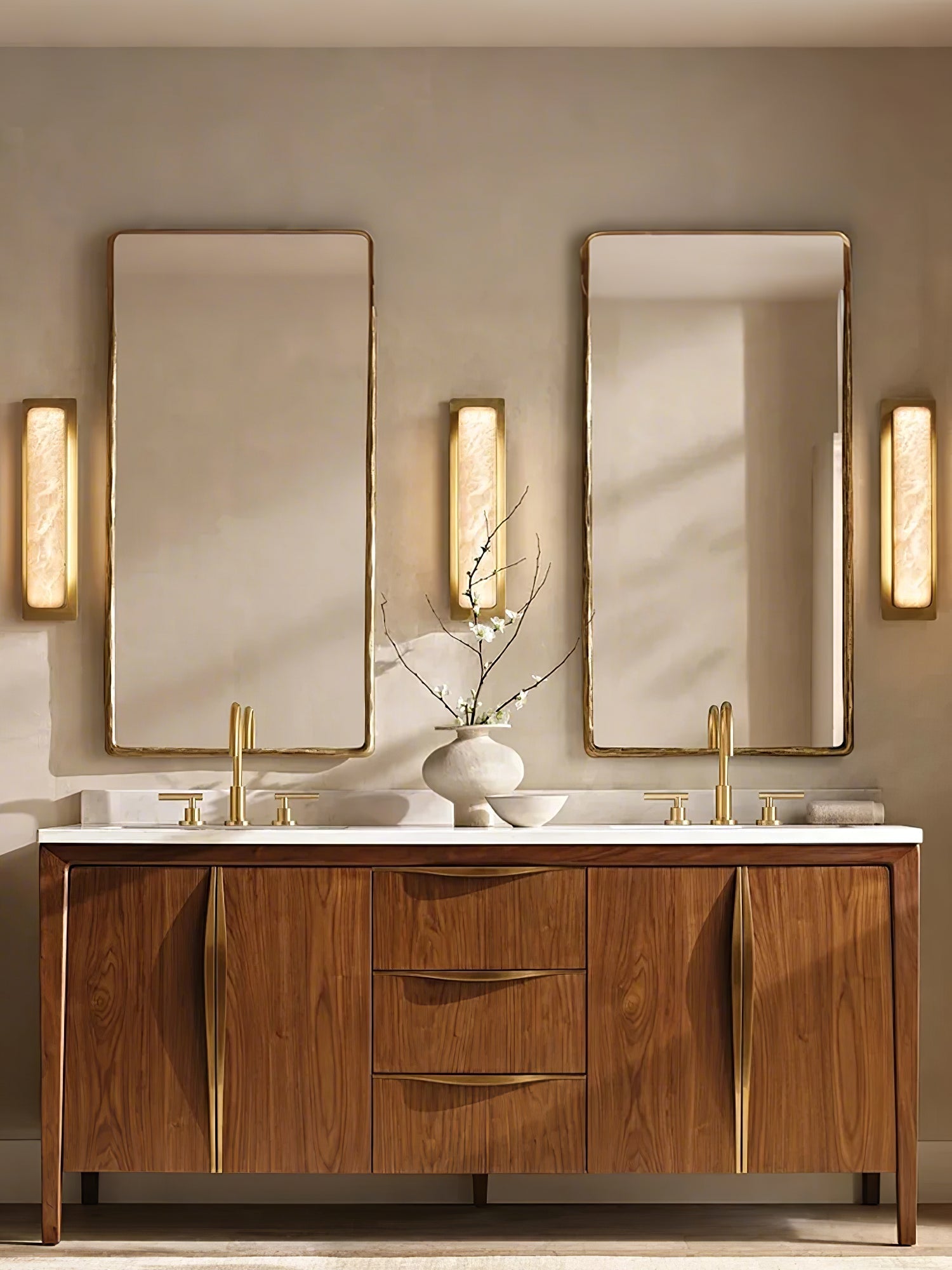 Lumimere Alabaster Indoor Wall Light