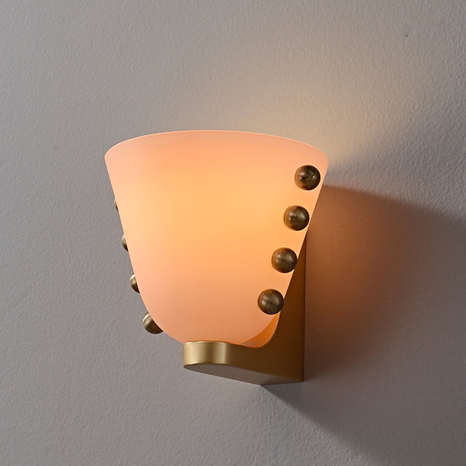 Dominic Minimalist Glass Wall Lamp