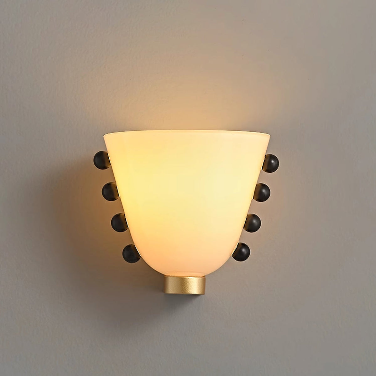 Dominic Minimalist Glass Wall Lamp