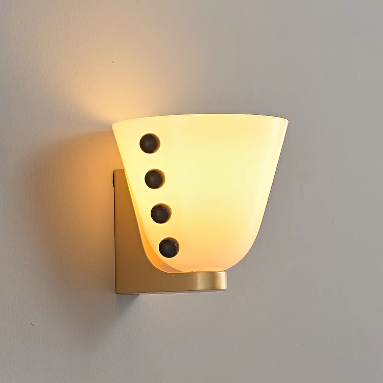 Dominic Minimalist Glass Wall Lamp