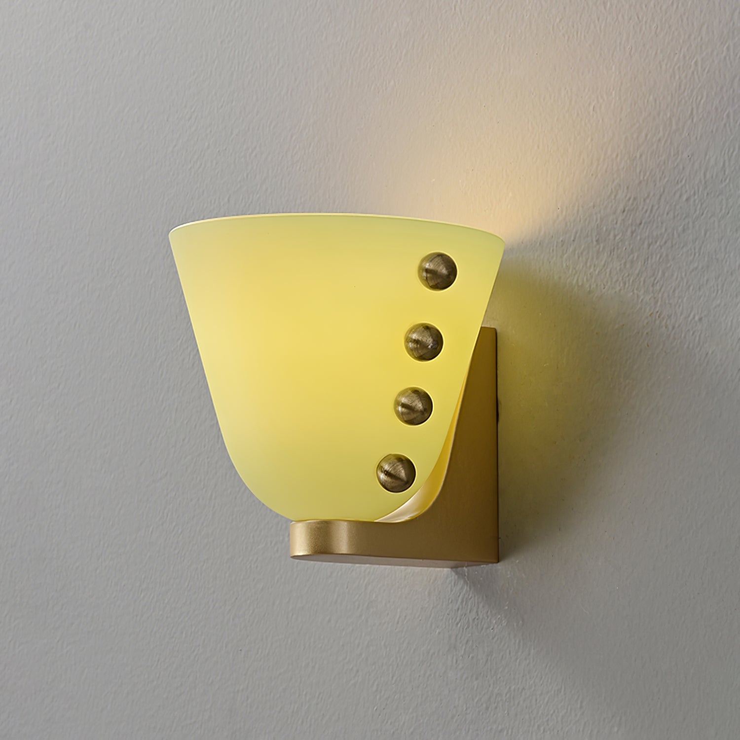 Dominic Minimalist Glass Wall Lamp