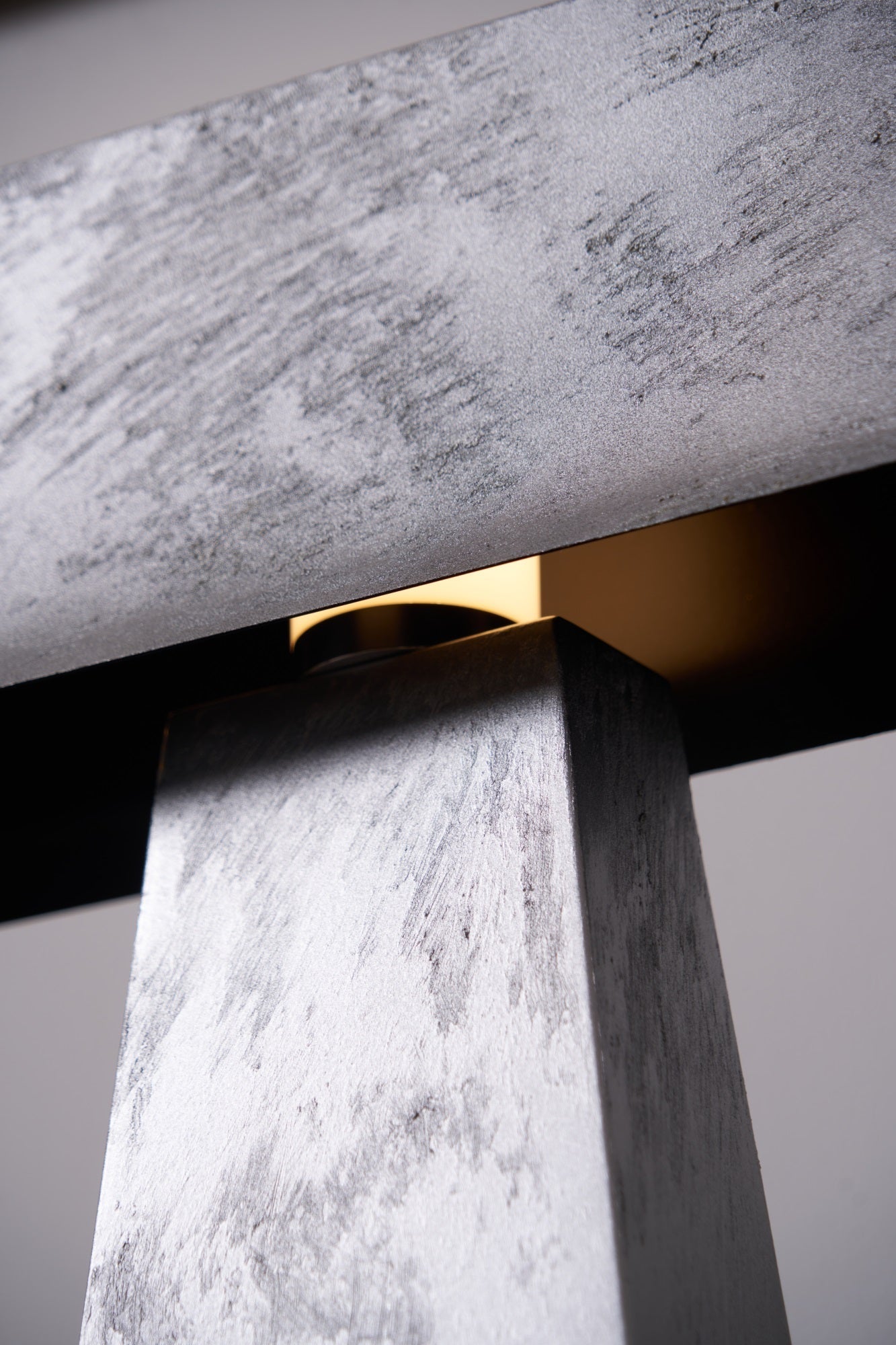 Slate Minimalist Antique Table Lamp