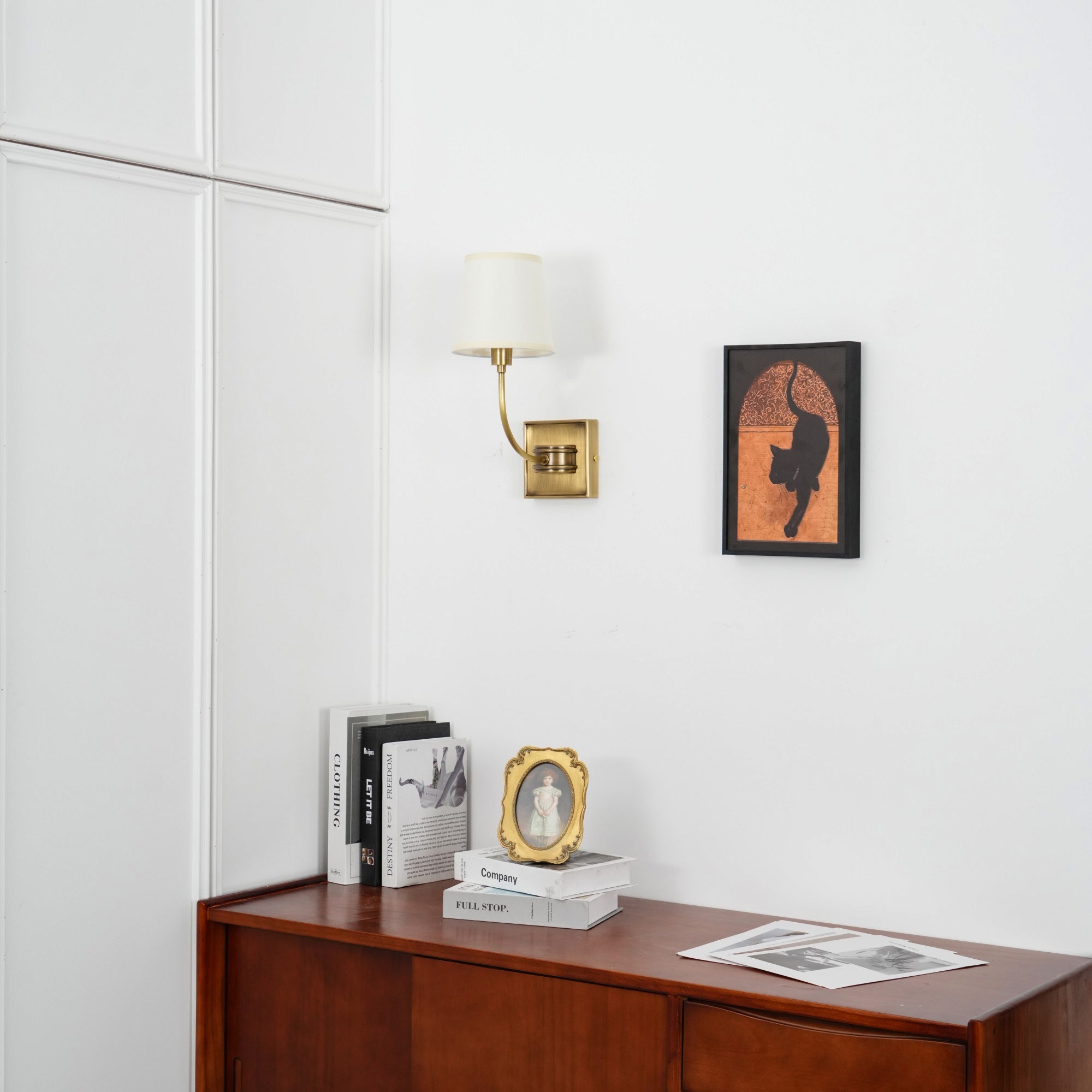 Varen Classic Black Bronze Wall Lamp