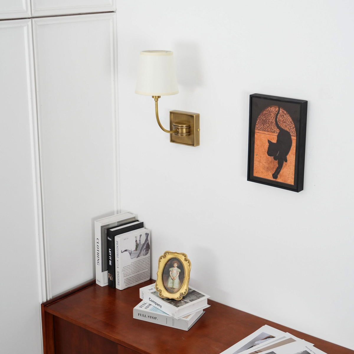 Varen Classic Black Bronze Wall Lamp