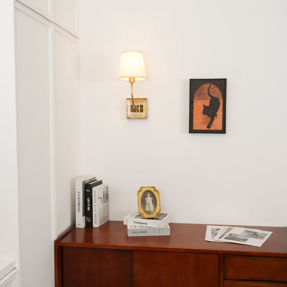 Varen Classic Black Bronze Wall Lamp