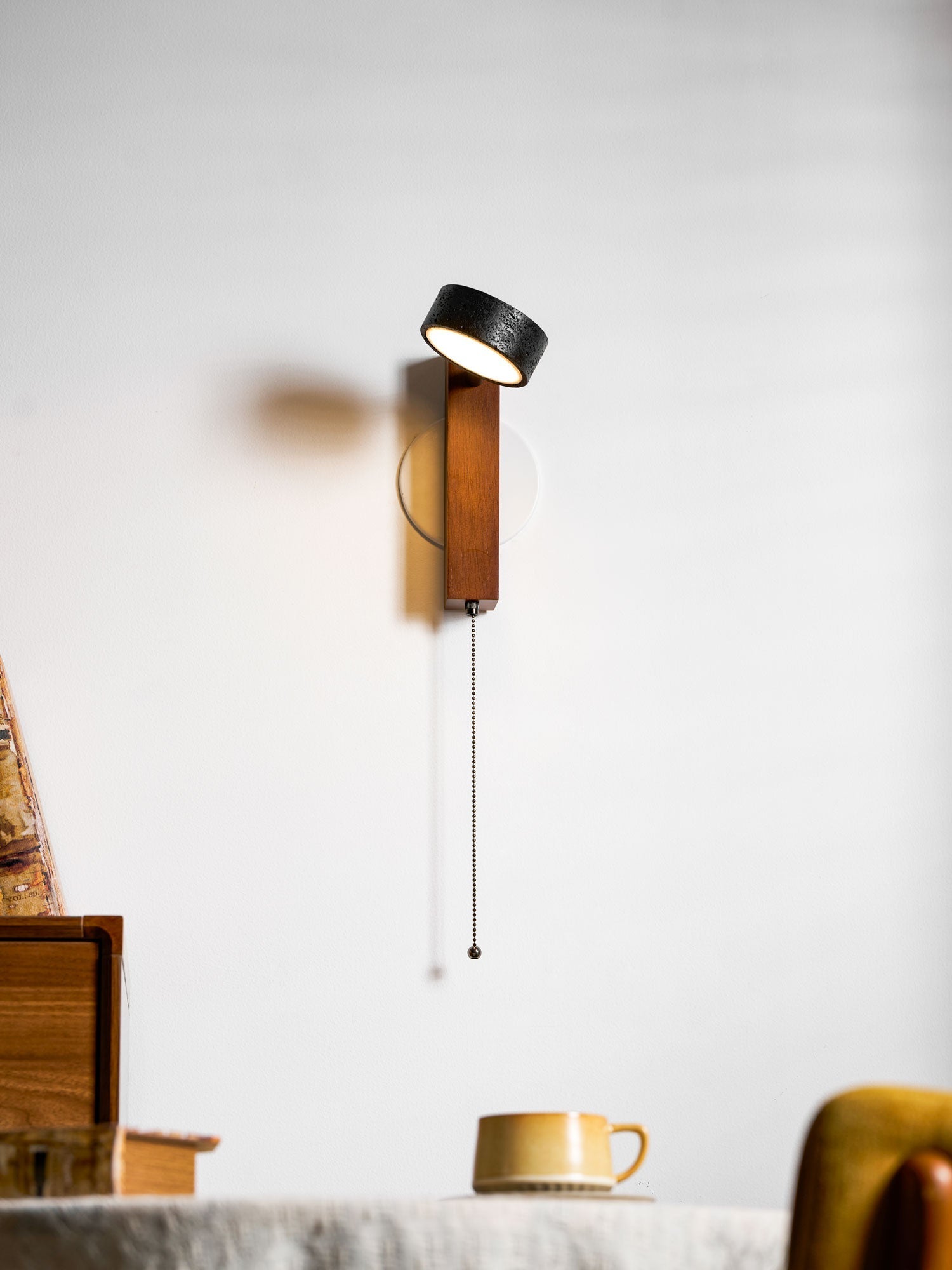 Miracourt Travertine Indoor Wall Light