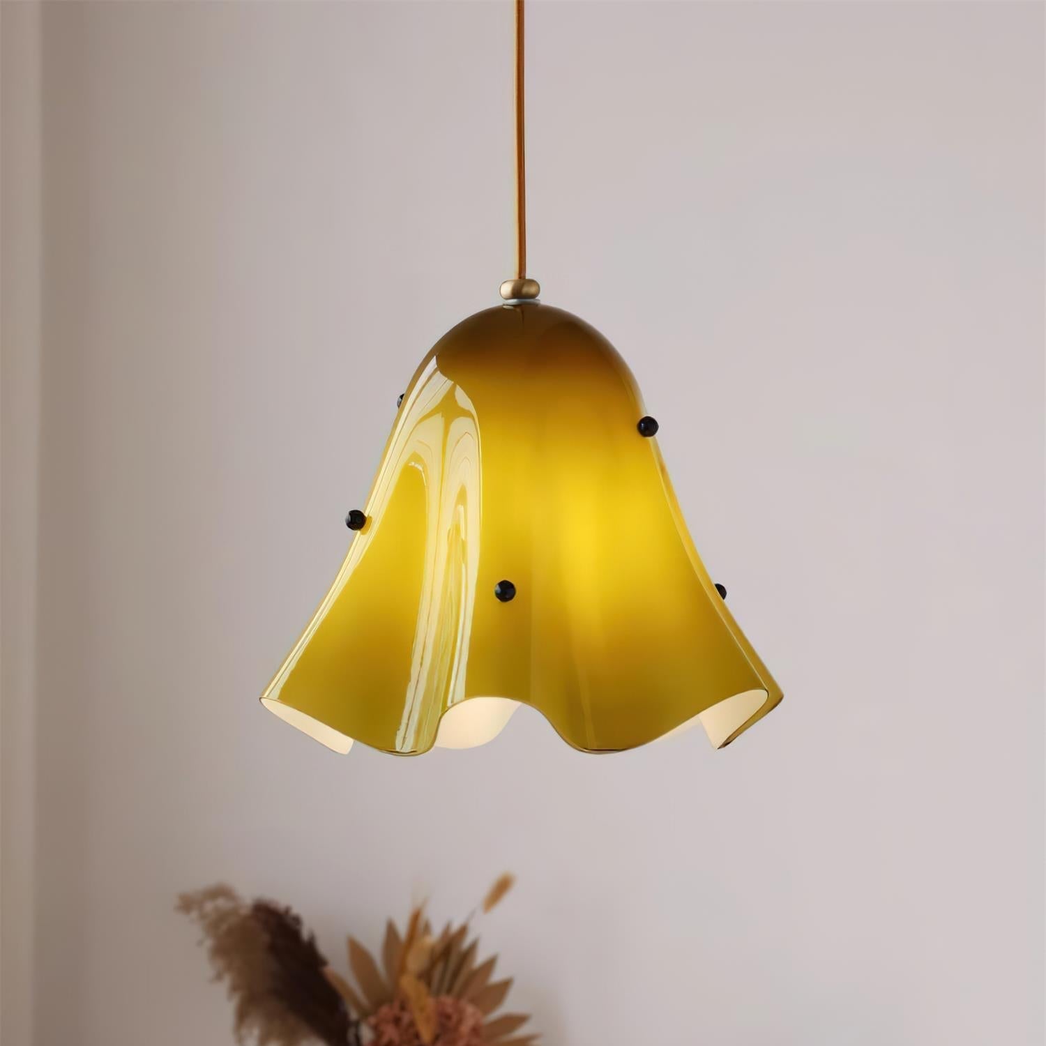 Liora Bell Glass Pendant Light - Neutral Decor
