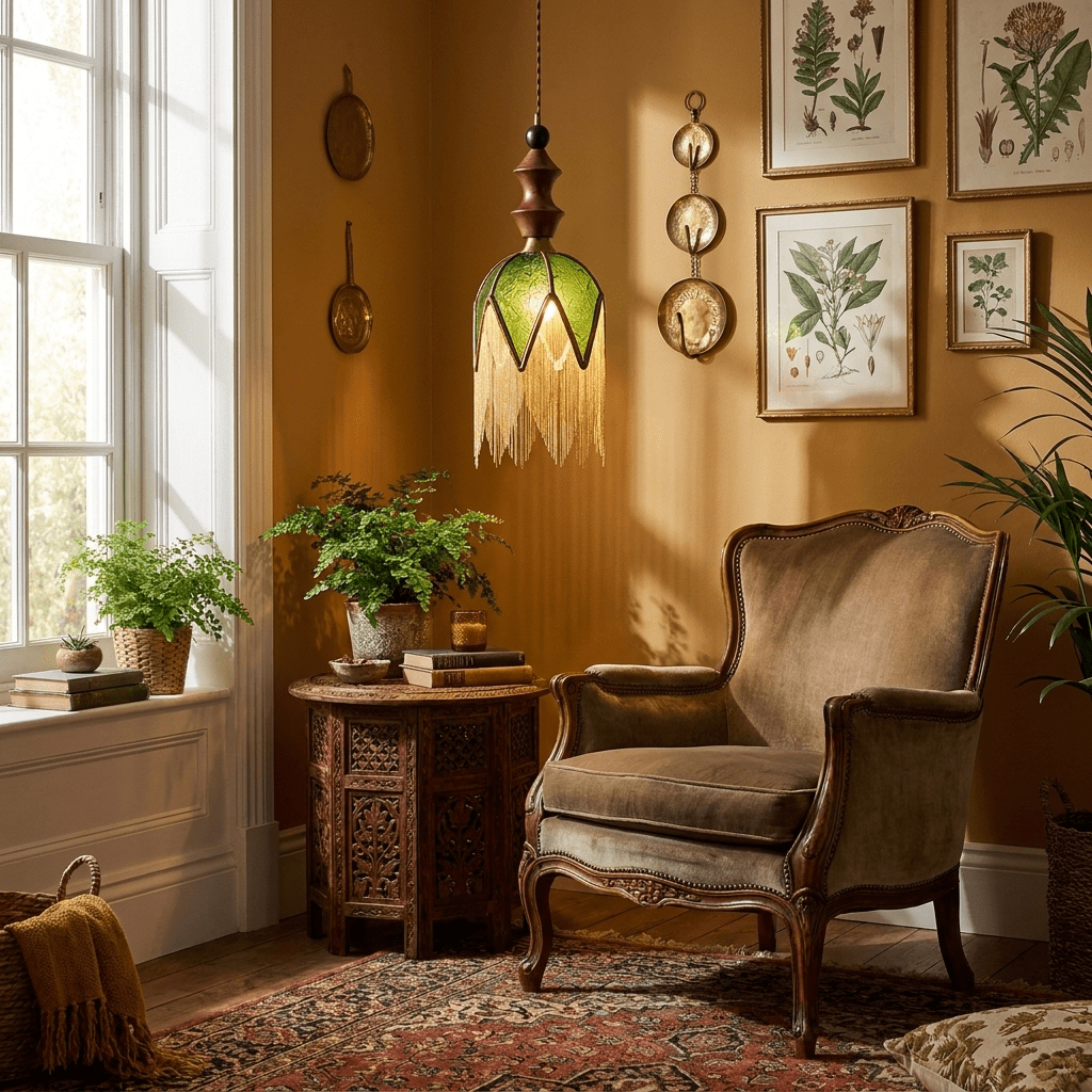 Melisande Verdant Tassel Pendant Light