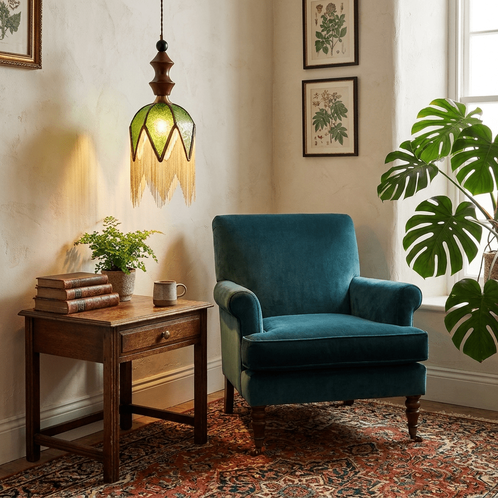 Melisande Verdant Tassel Pendant Light