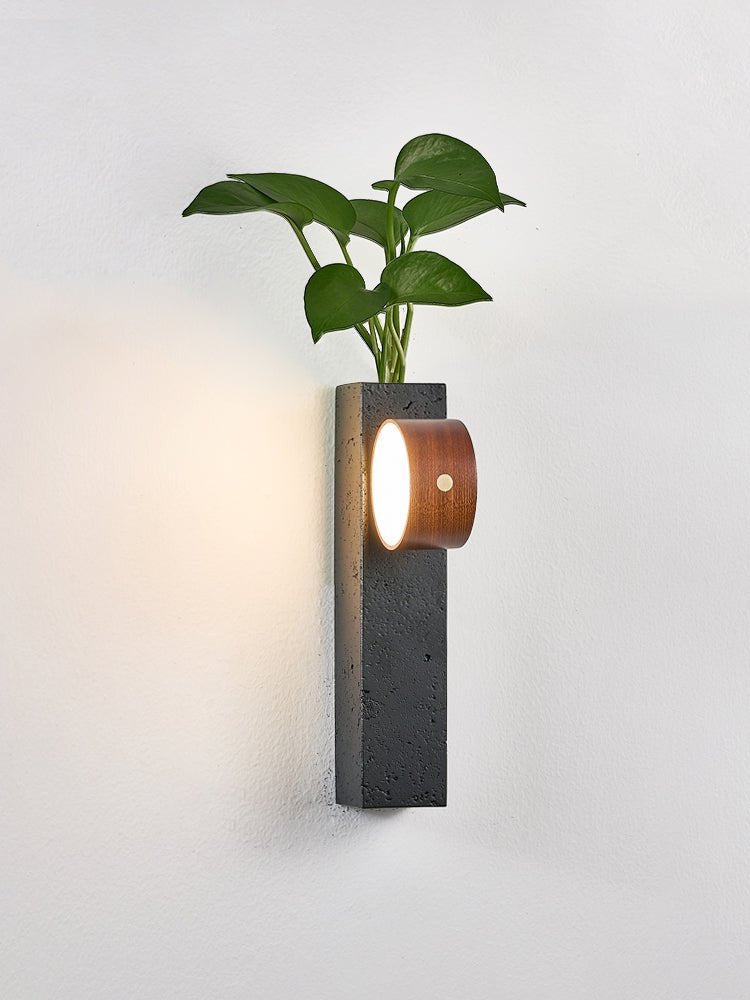 Prax Adjustable Rechargeable Wall Lamp