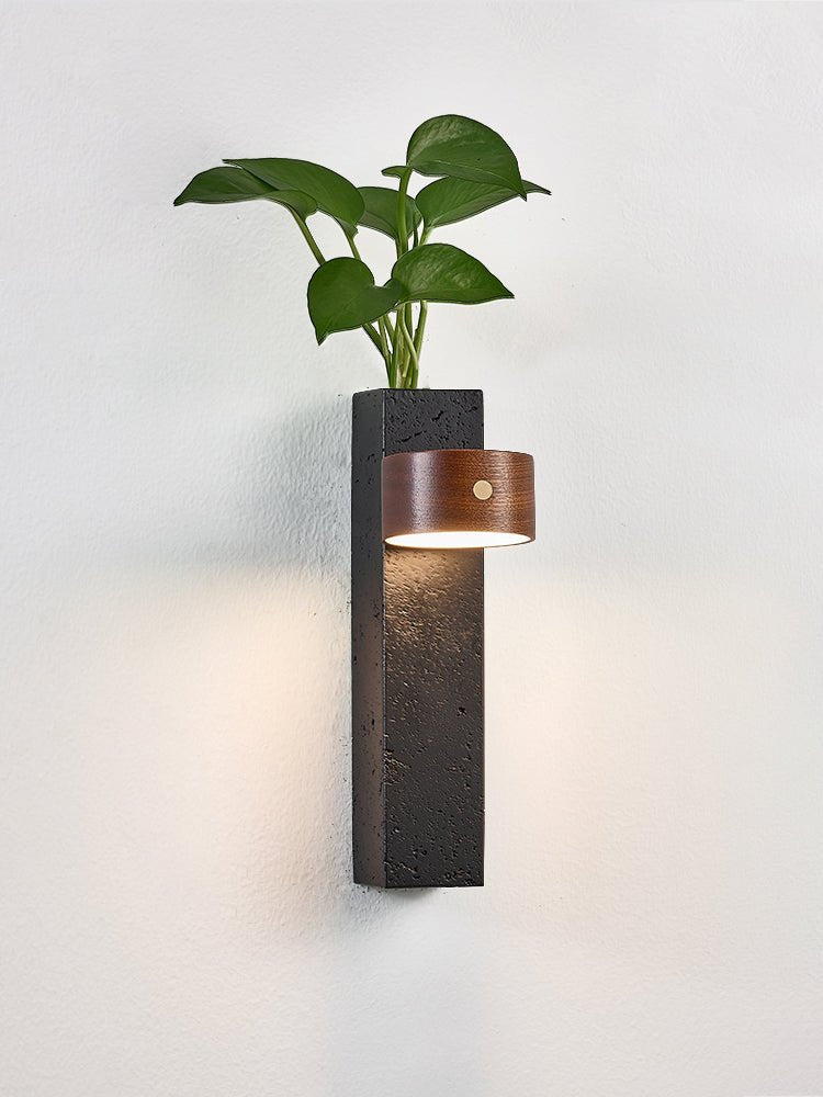 Prax Adjustable Rechargeable Wall Lamp