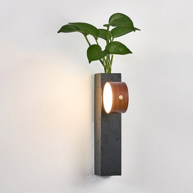 Prax Adjustable Rechargeable Wall Lamp