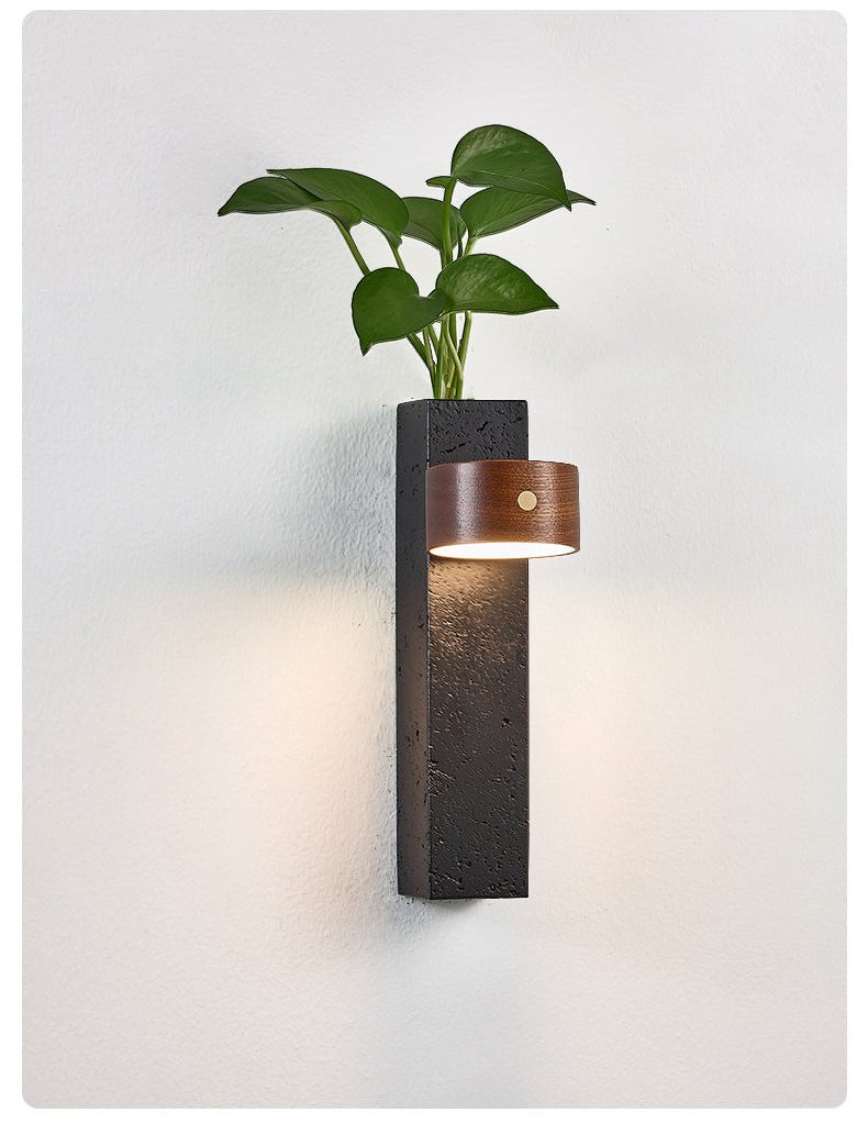 Prax Adjustable Rechargeable Wall Lamp