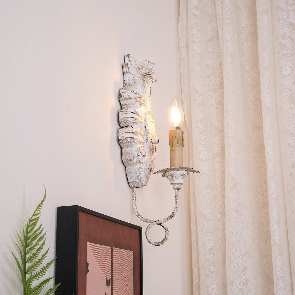 Veda Wood Indoor Wall Lamp
