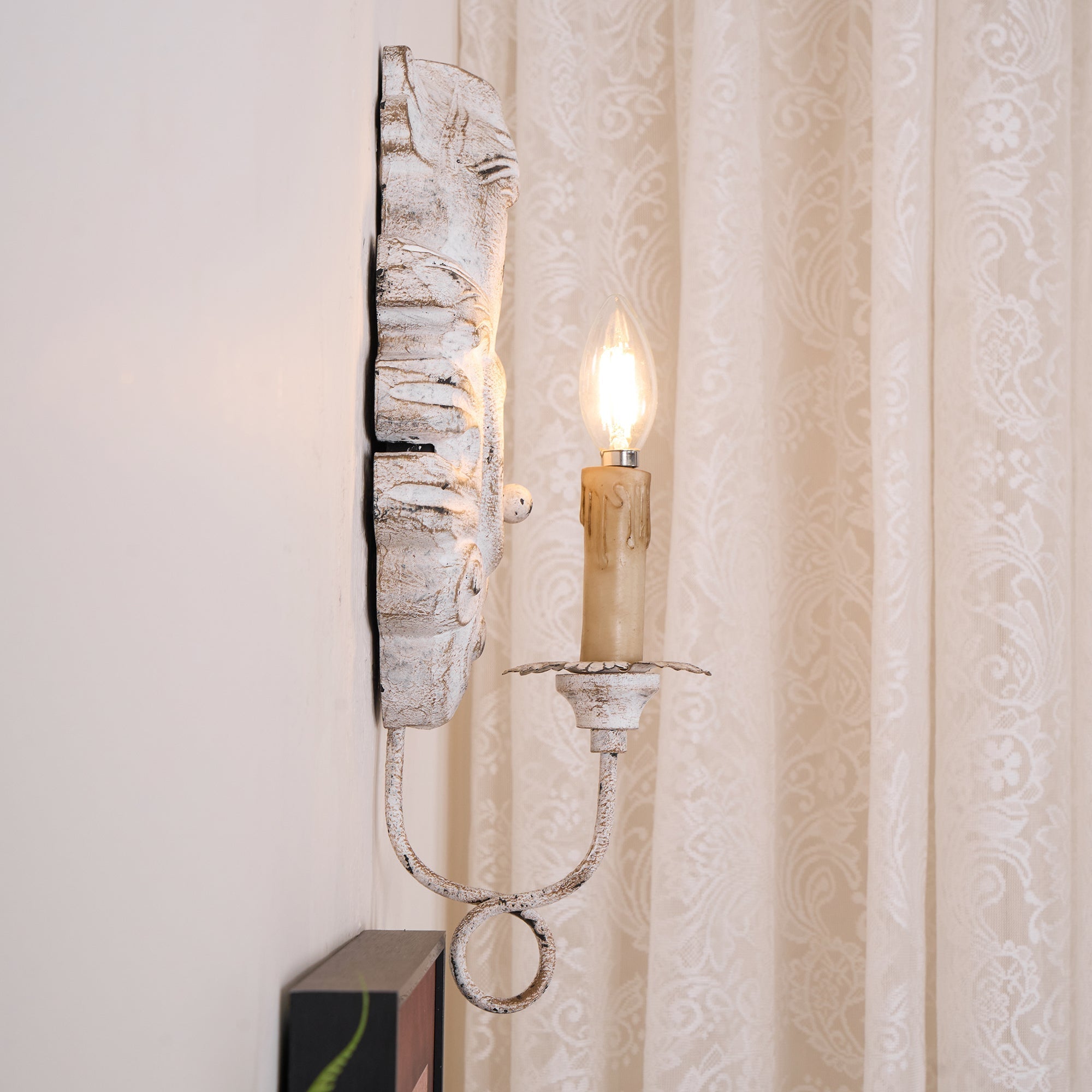 Veda Wood Indoor Wall Lamp