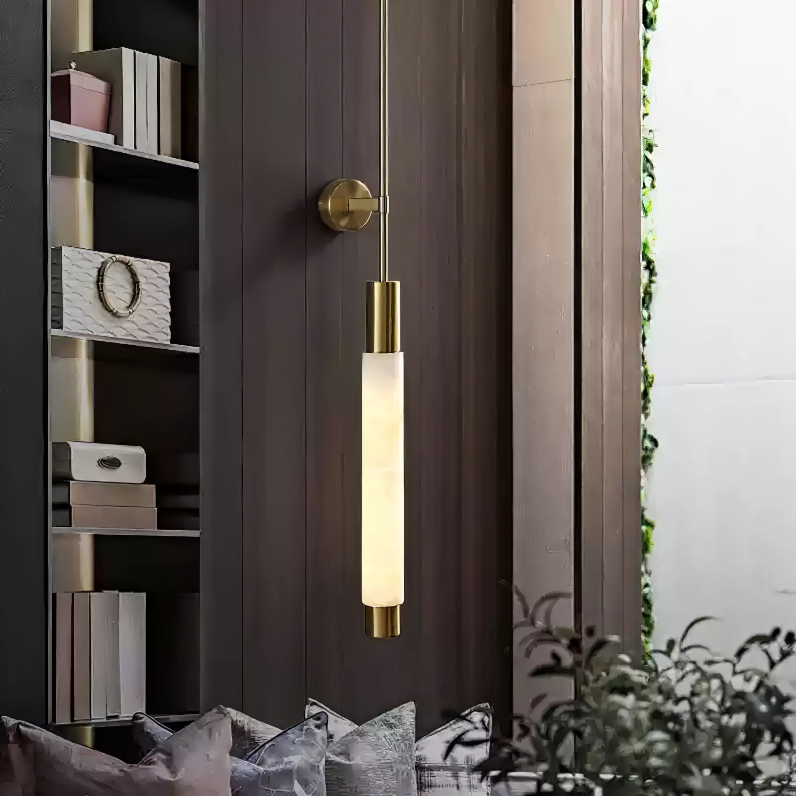 Rico Minimalist Alabaster Wall Light