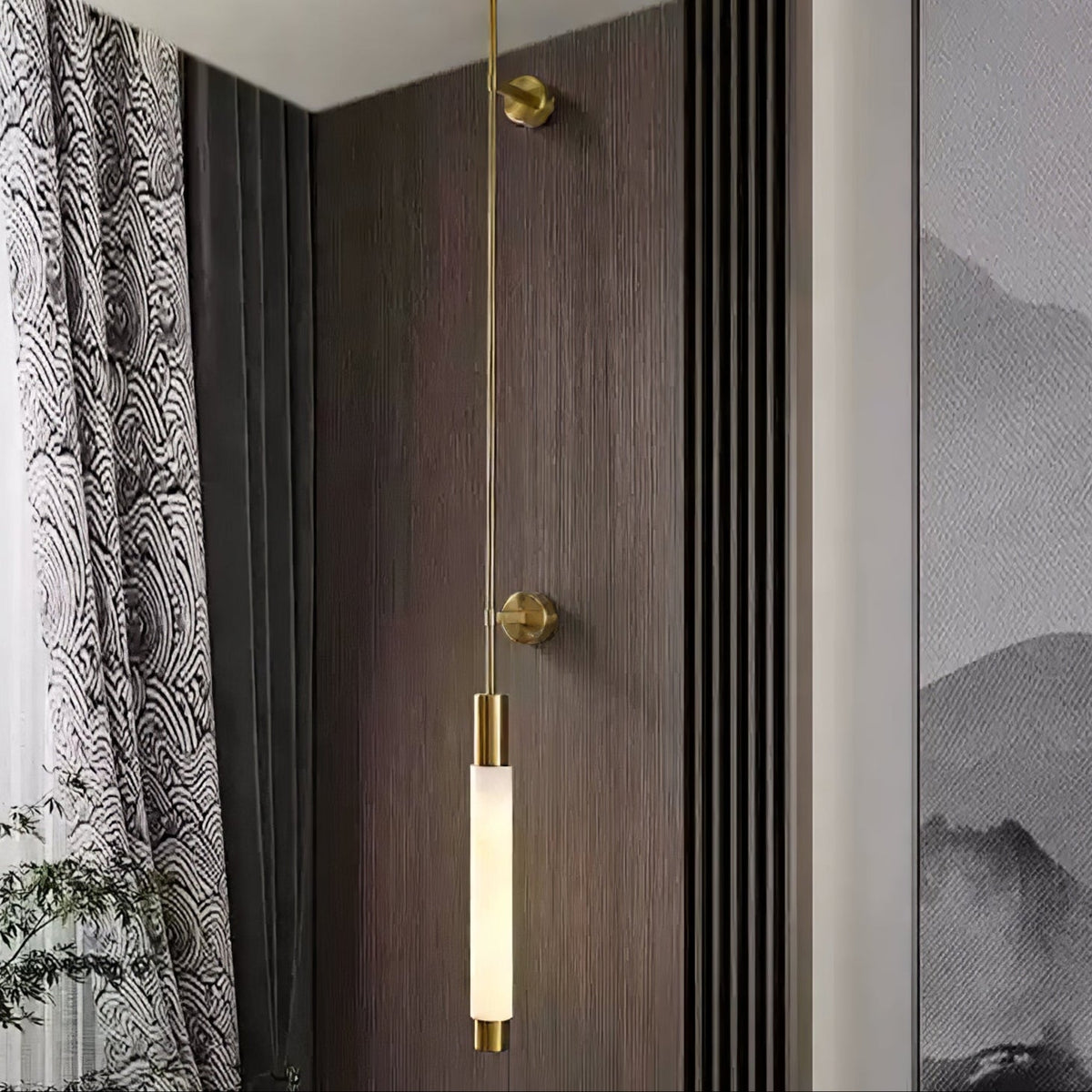 Rico Minimalist Alabaster Wall Light