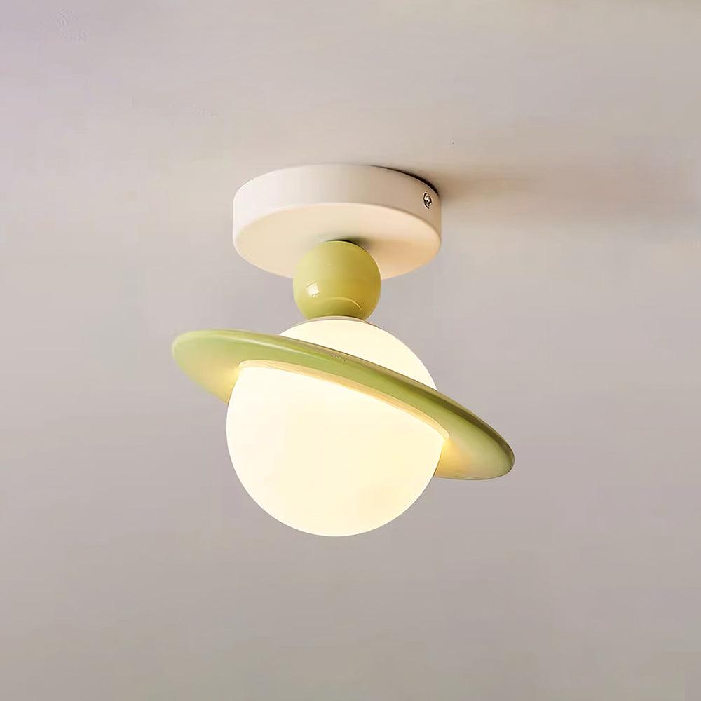Pivoro Red and White Ceiling Light - Neutral Decor