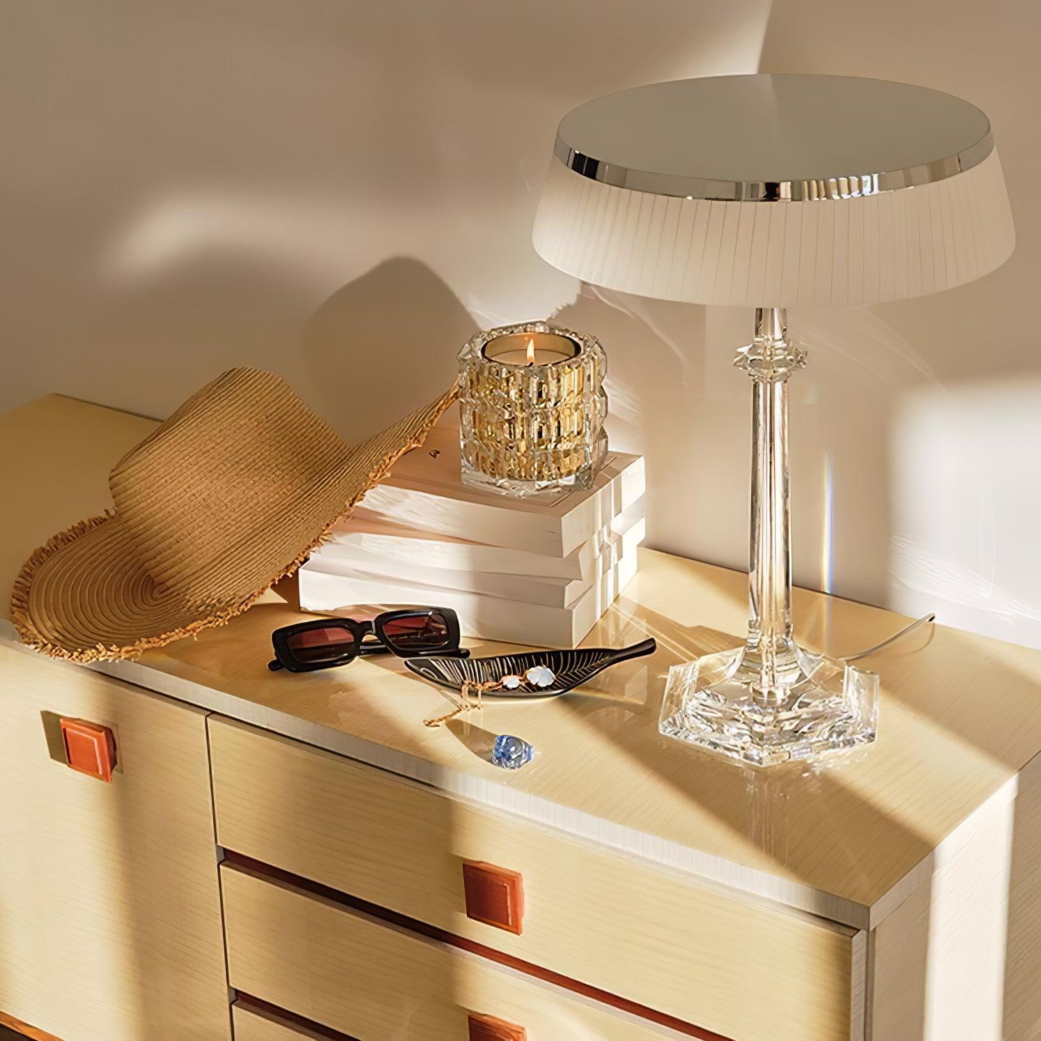 Haloza Fabric Luxurious Table Lamp