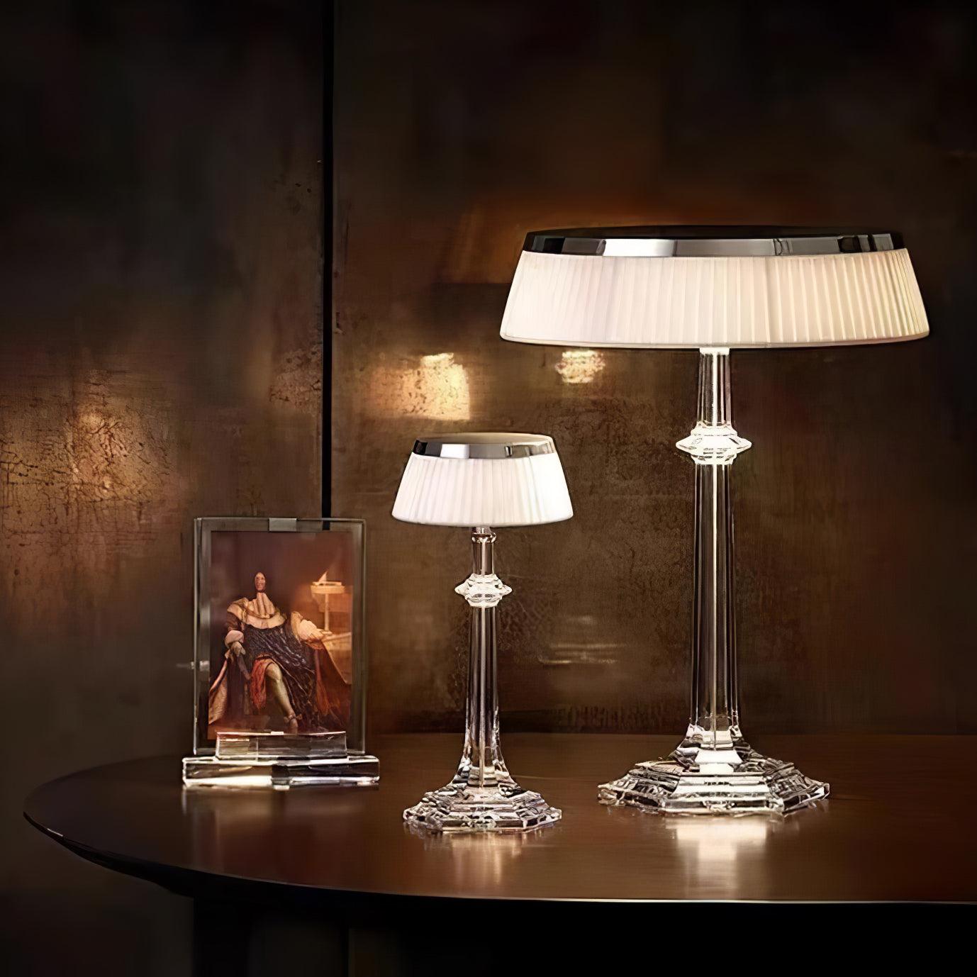 Haloza Fabric Luxurious Table Lamp
