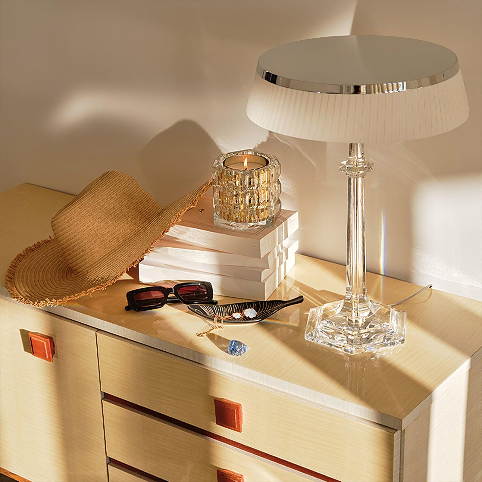 Haloza Fabric Luxurious Table Lamp