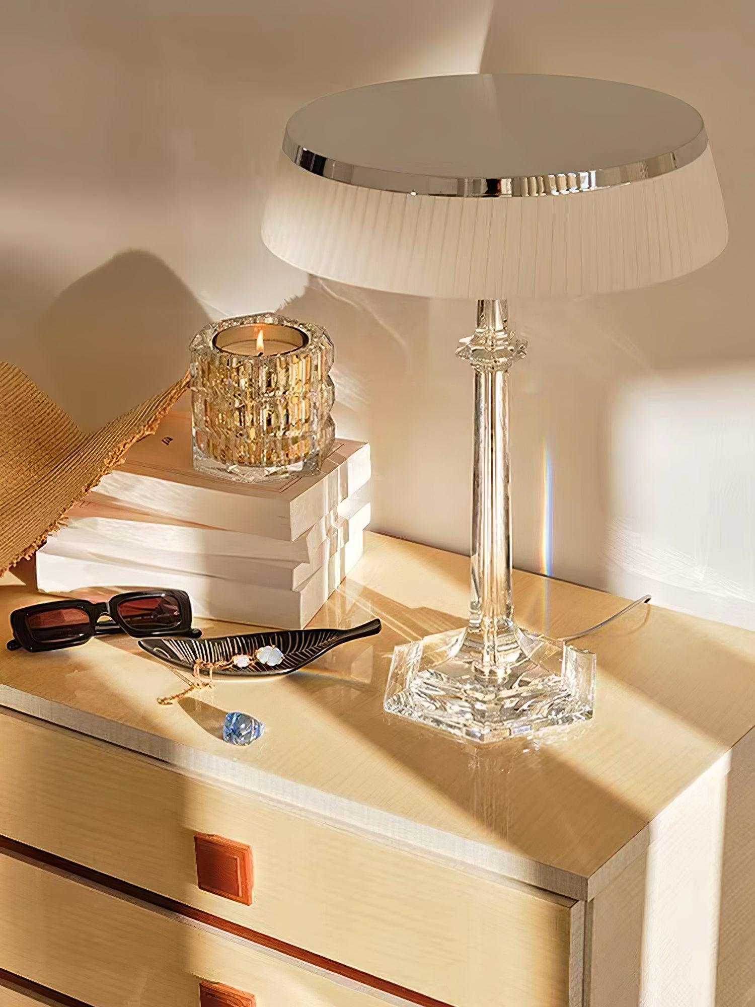 Haloza Fabric Luxurious Table Lamp