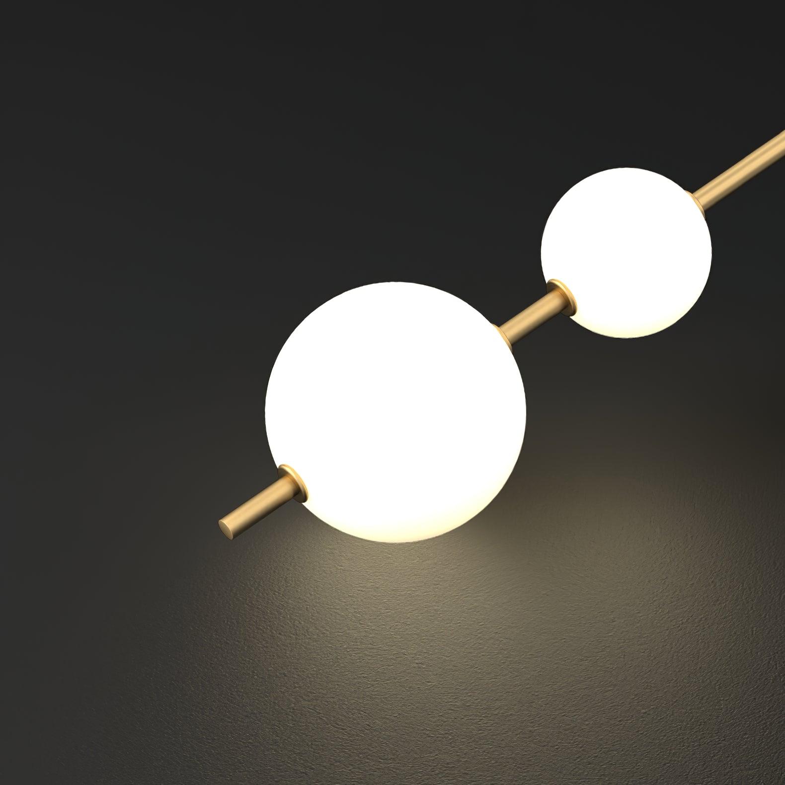 Velloran Brass Plastic Pendant Lamp