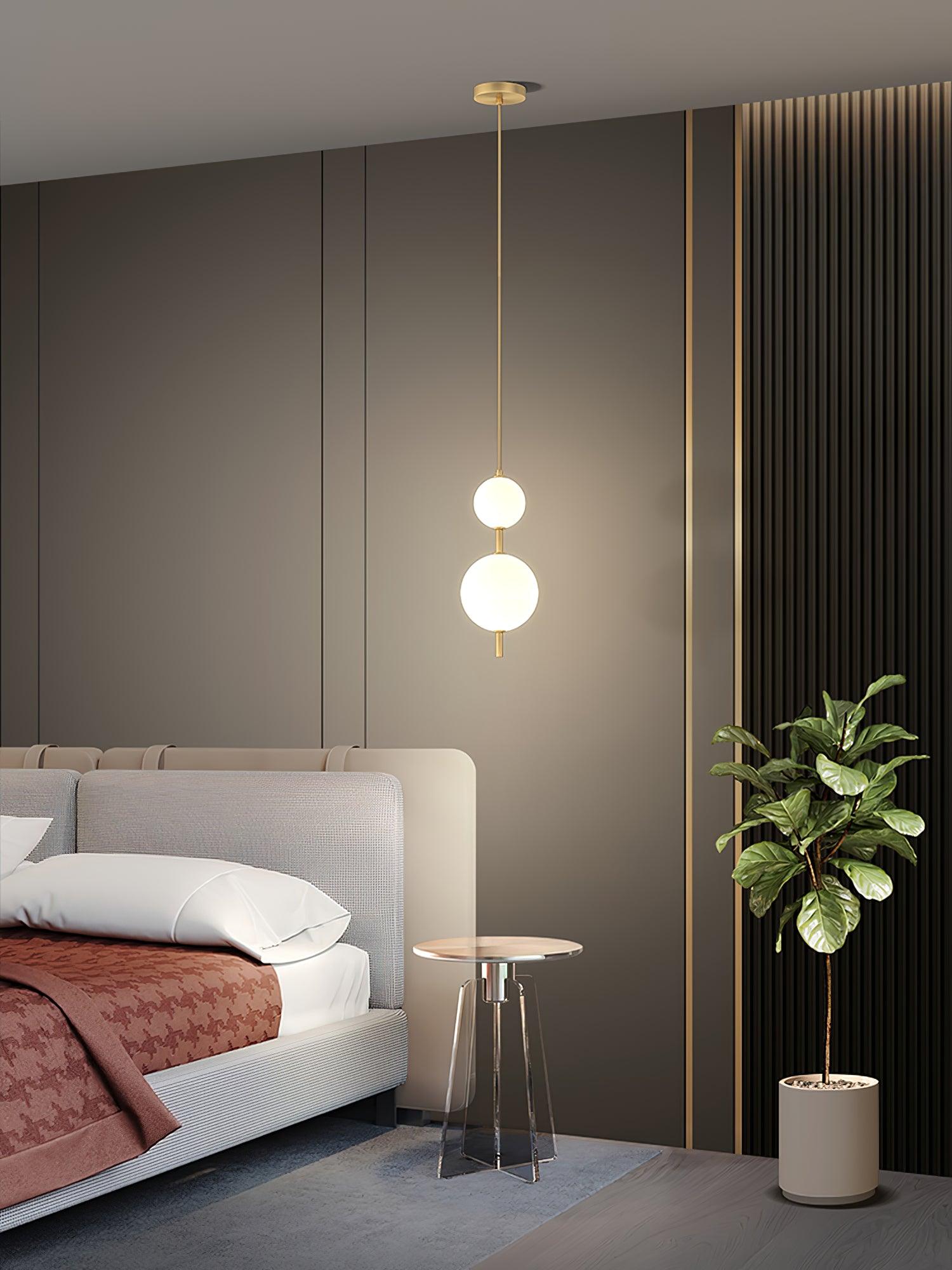 Velloran Brass Plastic Pendant Lamp