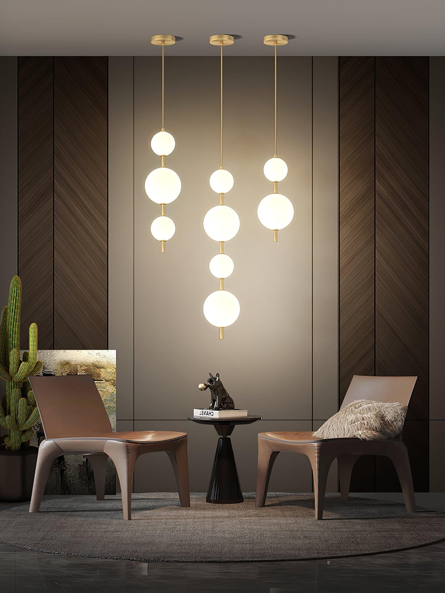 Velloran Brass Plastic Pendant Lamp