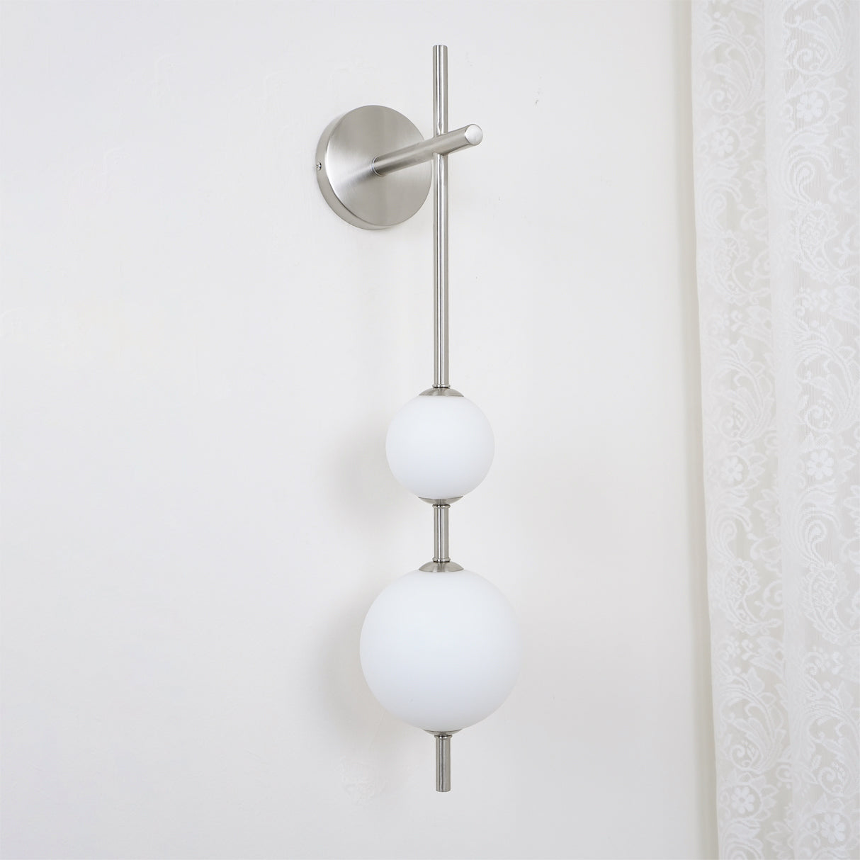 Astrid Vertical Globe Wall Light