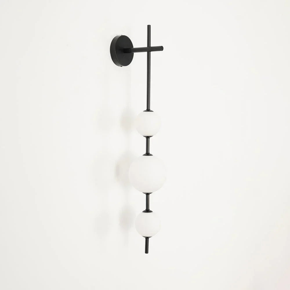 Astrid Vertical Globe Wall Light