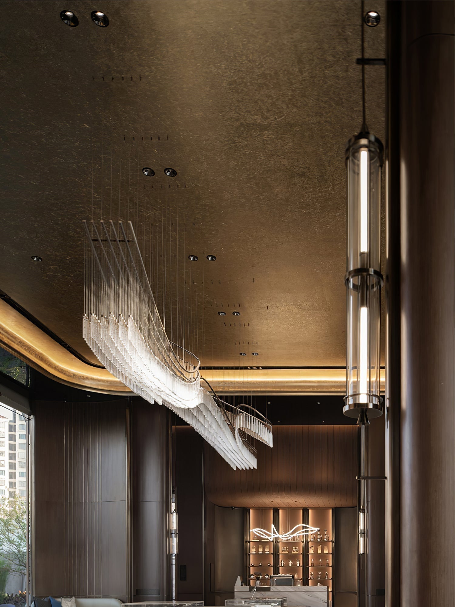 Vertical Modern Minimalist Sconce Wall Lamp - Neutral Decor