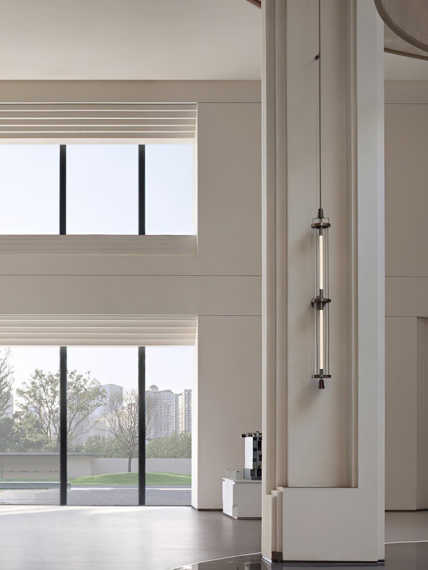 Vertical Modern Minimalist Sconce Wall Lamp - Neutral Decor
