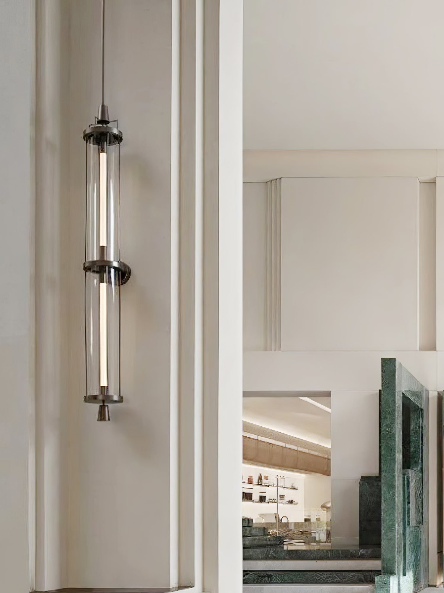 Vertical Modern Minimalist Sconce Wall Lamp - Neutral Decor