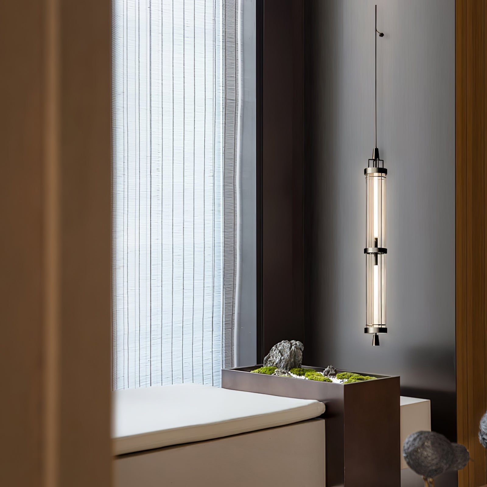 Vertical Modern Minimalist Sconce Wall Lamp - Neutral Decor