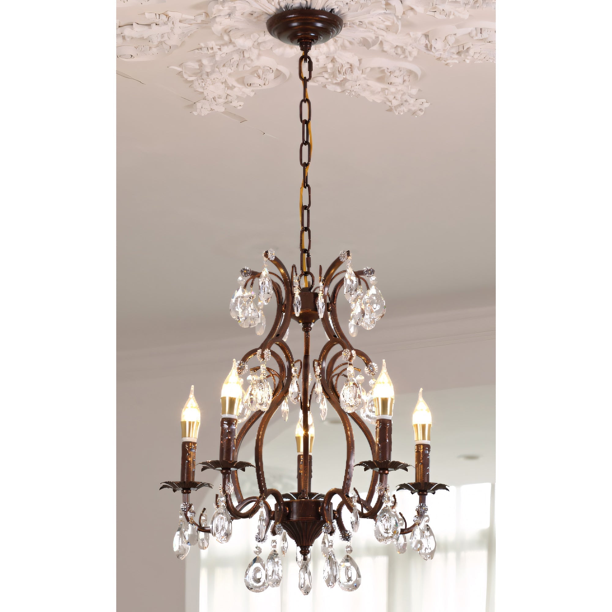 Delmoria Vesper Crystal Chandelier