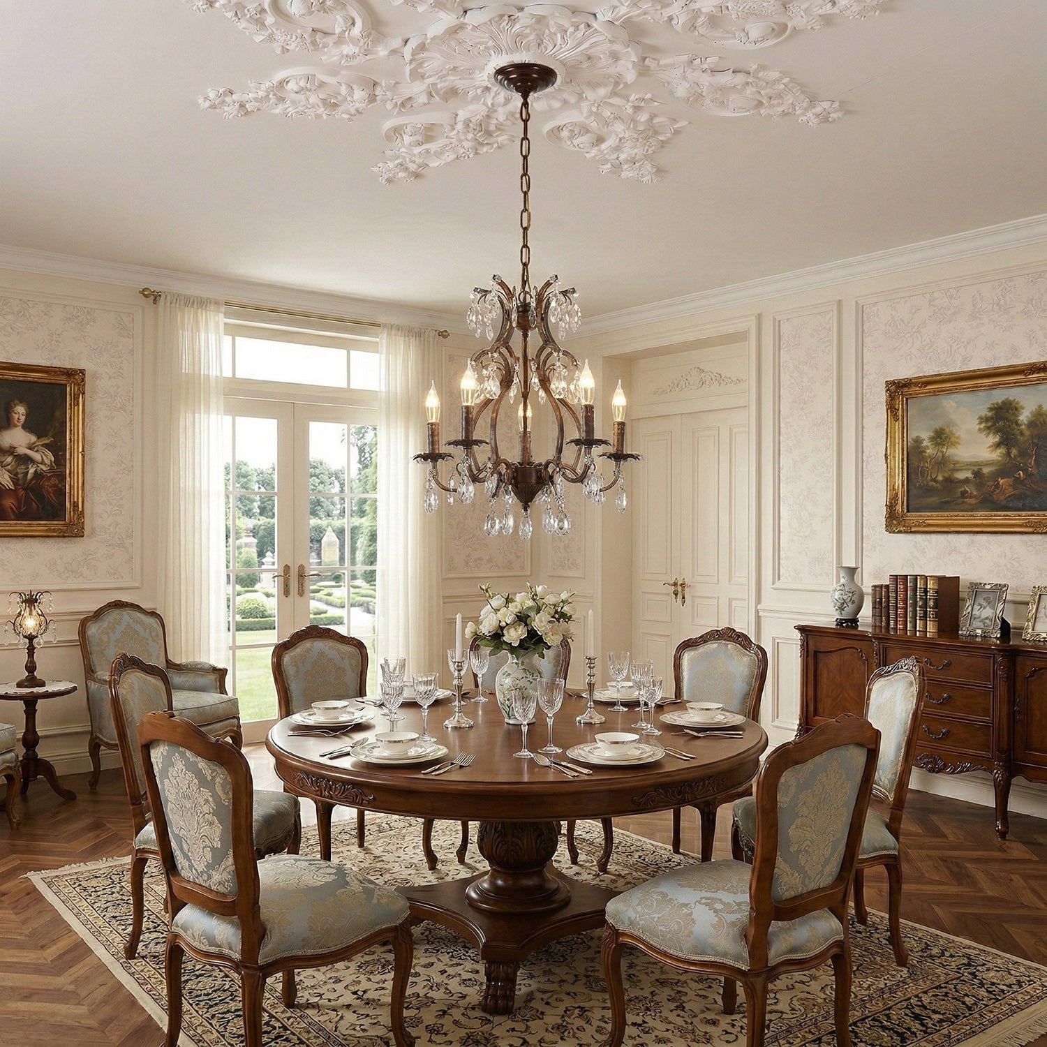 Delmoria Vesper Crystal Chandelier