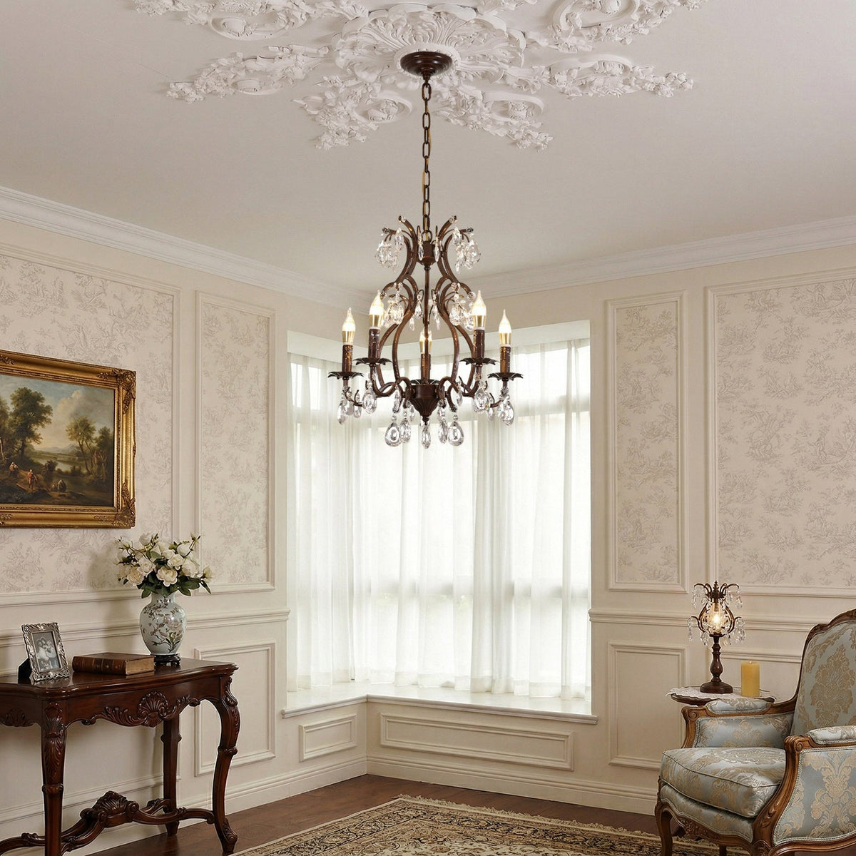 Delmoria Vesper Crystal Chandelier