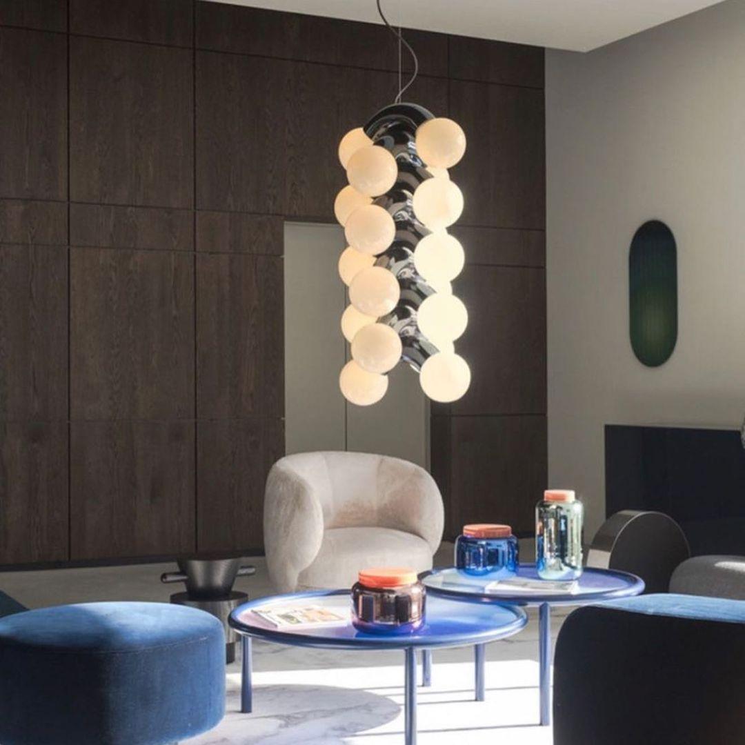 Ermira Premium Nordic Art Glass Pendant Lamp