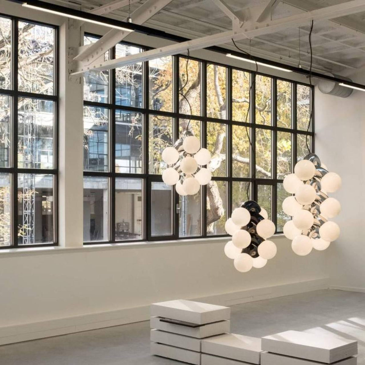 Ermira Premium Nordic Art Glass Pendant Lamp
