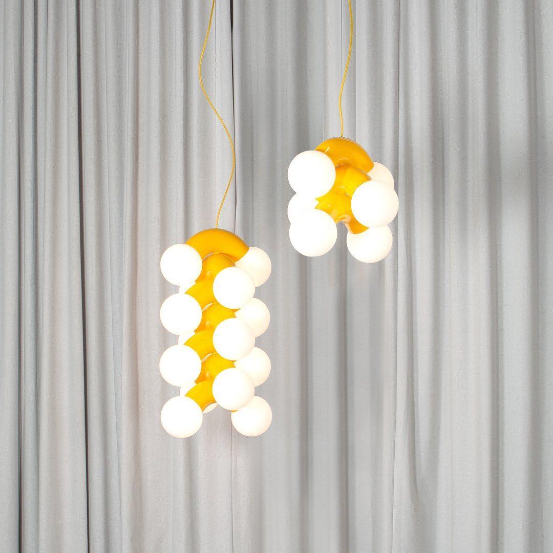 Ermira Premium Nordic Art Glass Pendant Lamp
