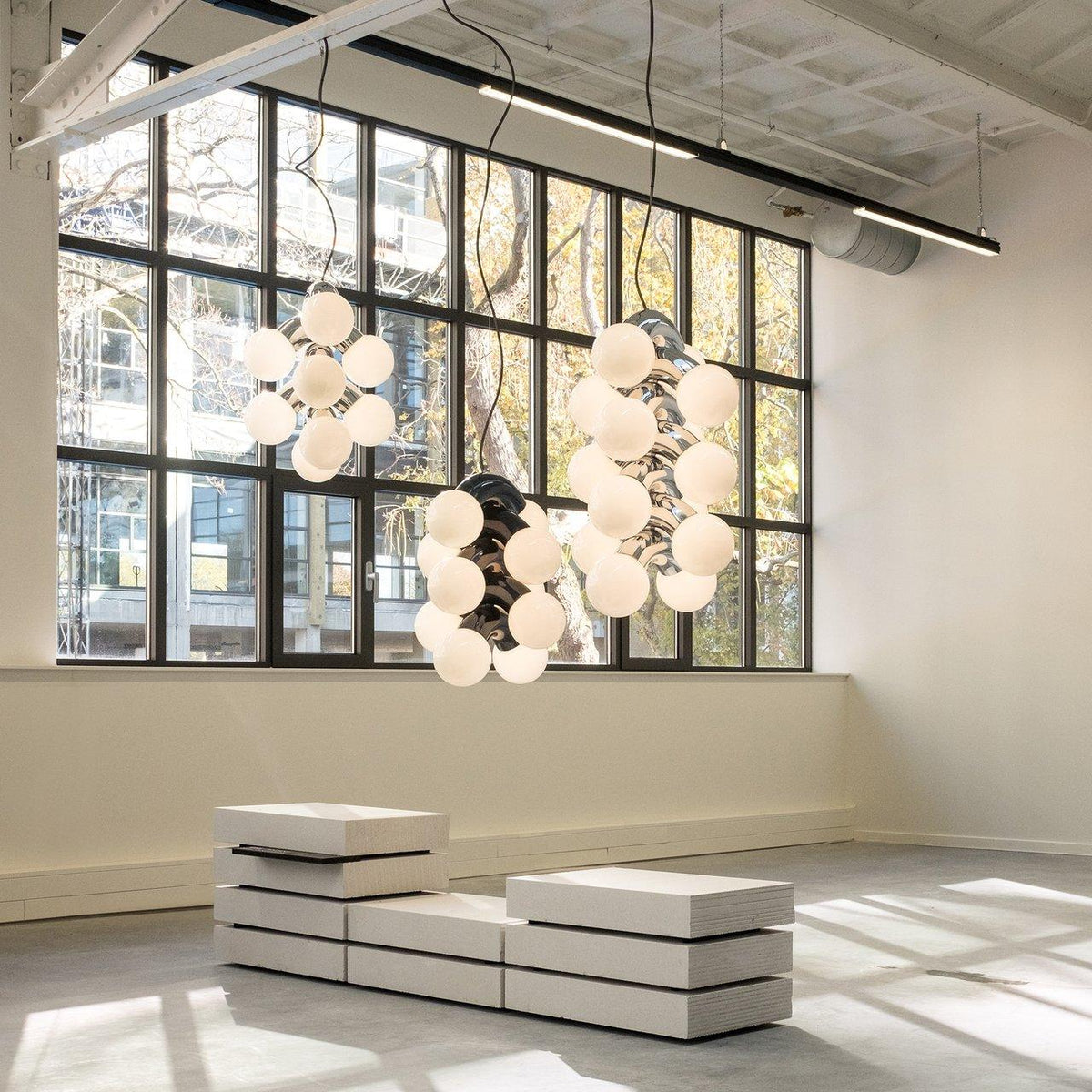 Ermira Premium Nordic Art Glass Pendant Lamp