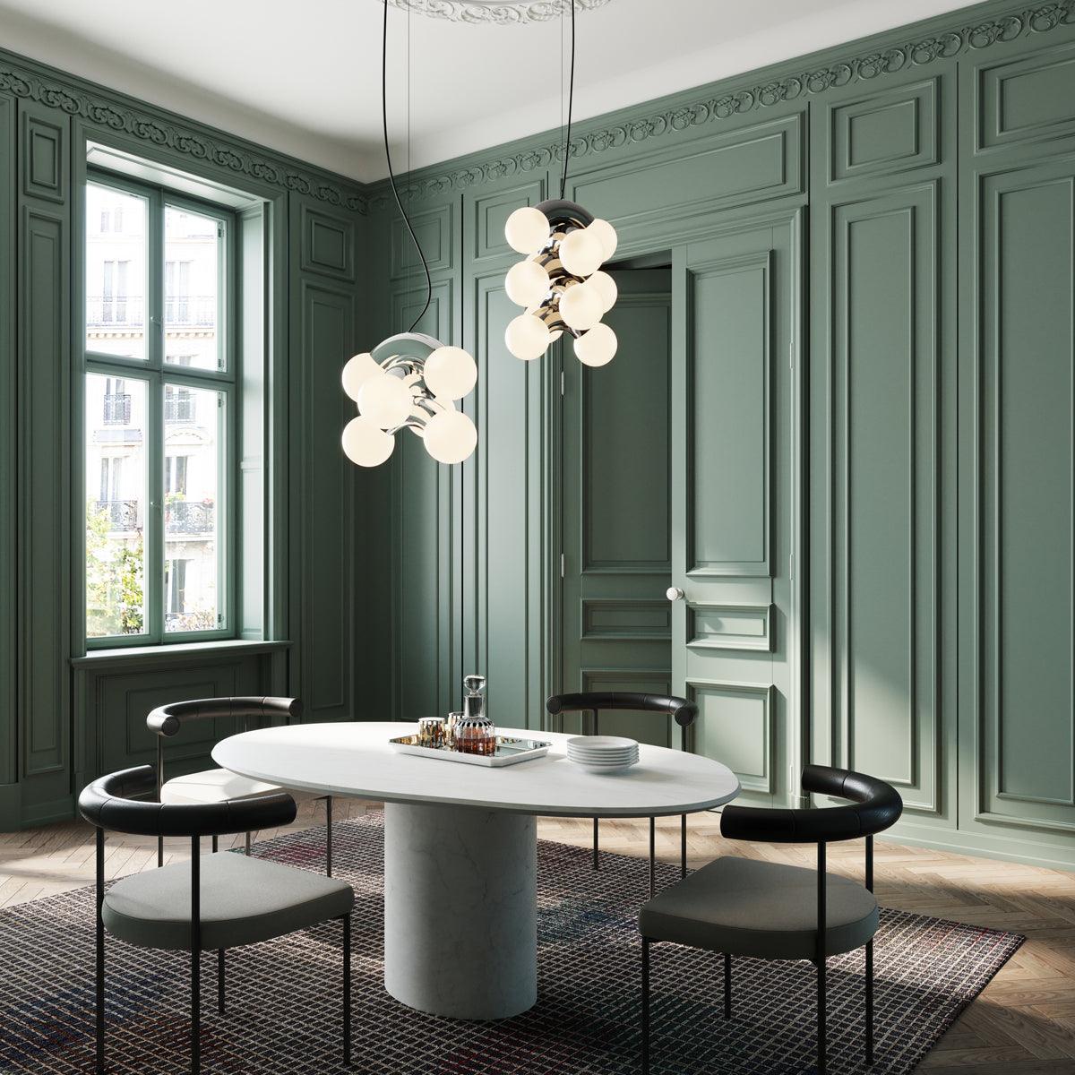 Ermira Premium Nordic Art Glass Pendant Lamp