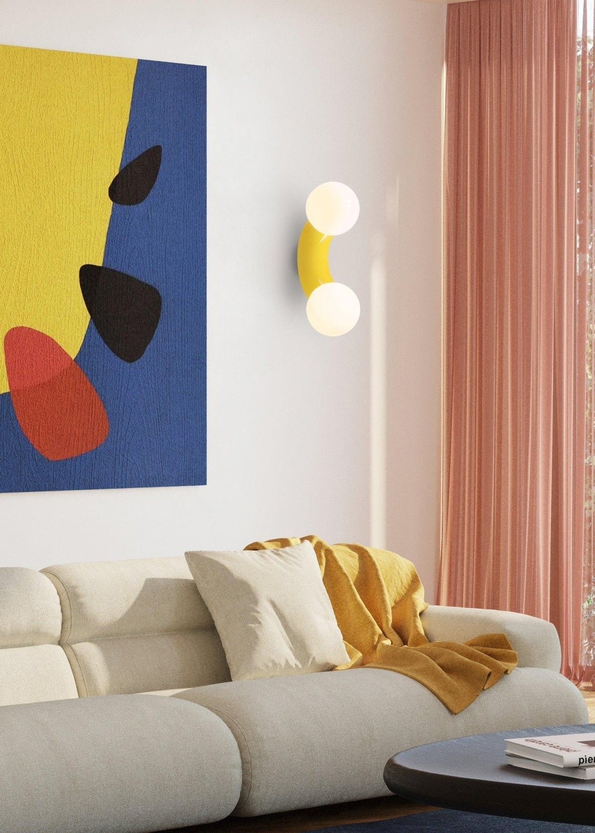 Vaelorn Premium Nordic Art Glass Wall Lamp