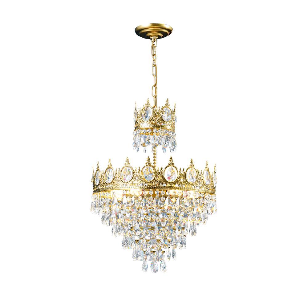 Luxeian Vintage Crystal Chandelier